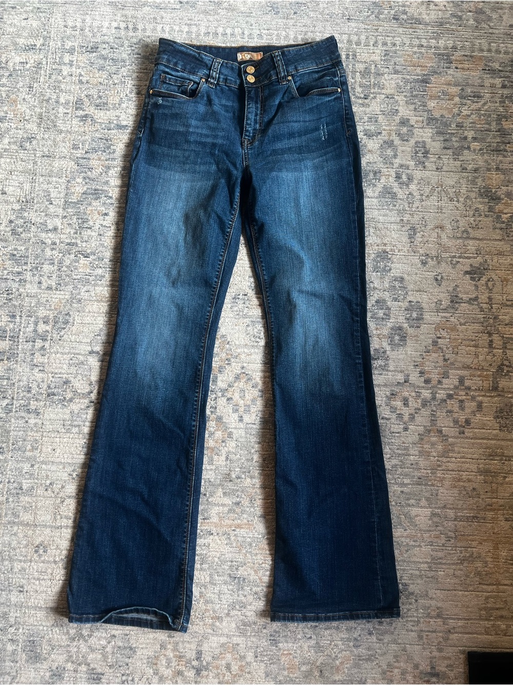 Kut from the Kloth Dark Blue Flare Jeans